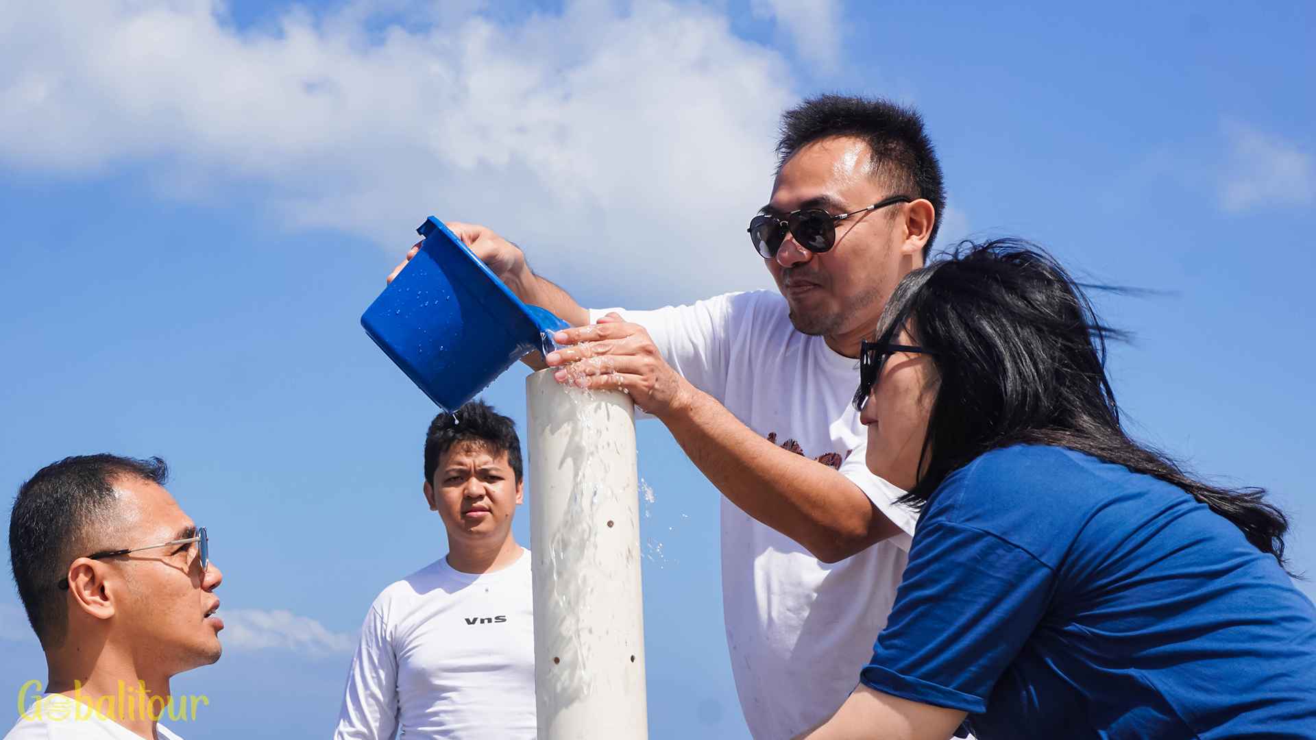 Outbound di pantai bali