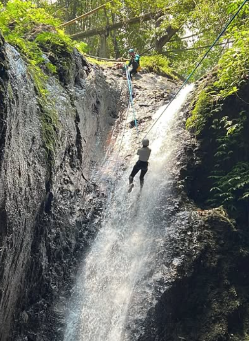 canyoning bali