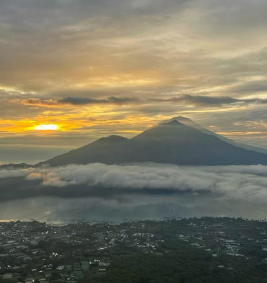 sunrise gunung batur